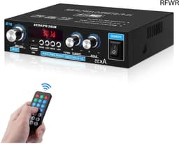 RFWR® Mini HiFi Stereo Versterker met Bluetooth en FM Radio — thumbnail 1