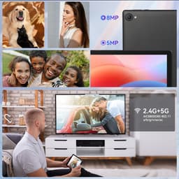 Hotlight C10 - Android 14 Tablet - 10.1 inch - 8(3+5)GB RAM/64GB ROM– 5000mAh - Zwart — thumbnail 5