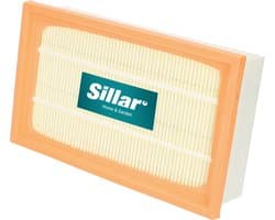 Sillar, 1 x stofzuigerfilter, luchtfilter voor industriële stofzuigers, EPA filter, voor droog gebruik, vervanging, geschikt voor Karcher, Flex, Dewalt 6.904-367, 6.904-208, 6.904-190, 6904367, 6904208, 6904190, 24x14x5.8cm