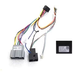 Iso kabel autoradio kabelset met canbusdecoder | geschikt voor Ford fiesta 2009 - 2011 | Android carplay radio stekkers | Connector canbus plug | verloopstekker | 2009 2010 2011 canbus decoder — thumbnail 1