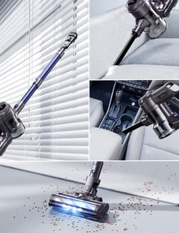 Solis Flexi Vac Cleaner 350 Steelstofzuiger - Stofzuiger zonder zak - Stofzuiger tot 26 kPa zuigkracht - incl Muurbeugel — thumbnail 5