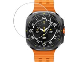 Screenprotector - Geschikt voor Samsung Galaxy Watch Ultra (47 mm) - Sterk & Shockproof - Tempered Glass - Beschermglas Screen Cover - Gehard Glas - Bescherm Protector voor Smartwatch
