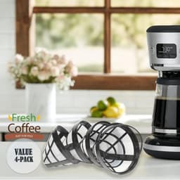 Filter - met handvat - korffilter - geschikt voor Philips koffiemachine HD7751, 7753, 7762, 7761, 7747, 7757 en andere modellen, (4 stuks) — thumbnail 5