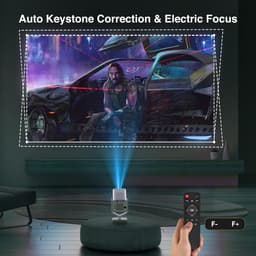 Lexium Mini beamer - Projector - Beamerscherm - Projectiescherm - Outdoor & Indoor Projector - — thumbnail 2