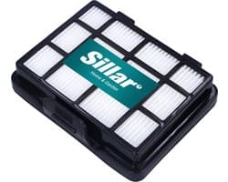 Sillar stofzuigerfilter, wasbaar, HEPA-filter, herbruikbaar, geschikt voor Bosch Serie 2, Amica Surazo, Yugo Ora stofzuigers, vervanging 17001740 / BBZ152EF - 17006053, 1 stuck