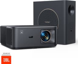 Yaber K2S Pro Smart Beamer – Met Subwoofer – Sound by JBL - Audio by Dolby – Android TV – 1000 ANSI Lumen – Autofocus – 1080p Full HD – Wi-Fi 6 – Bluetooth – Zwart — thumbnail 1