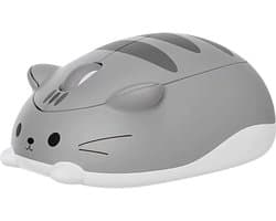 Schattige kat draadloze muis kleine draagbare draadloze muis optische muis Bluetooth-muis voor laptopcomputer desktop laptops