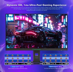 TITAN ARMY P2510G computer monitor 68,6 cm (27") 2560 x 1440 Pixels Quad HD LED Zwart — thumbnail 12