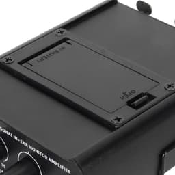 Draagbare hoofdtelefoonversterker, symmetrische multi-hoofdtelefoonsplitter met 2 XLR-ingangen, passieve stereo hoofdtelefoonversterker, mixer voor telefoon, MP3, MP4, computer enz. — thumbnail 2