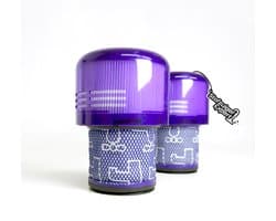 2x Vervangende Dyson V11, SV14 en V15 HEPA Filter wasbaar - steelstofzuigers