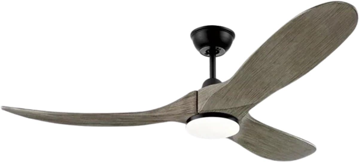 Bovista Plafondventilator - Met Verlichting - Plafond Ventilator - Met Lamp - Plafonniere Met Ventilator - Met Licht - Stijl P - 150cm — afbeelding 1