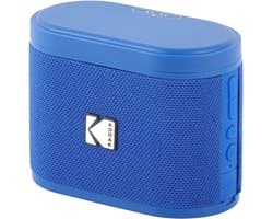 Kodak SoundBrix Bluetooth Speaker – Draadloze Muziek Box – 5W RMS – Blauw