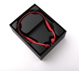 Sanag Bone Conduction Headphone-Draadloze Sport Headphone – Bluetooth Sport Hoofdtelefoon – Open Ear Draadloze Koptelefoon – Waterdicht, Lichtgewicht & Met Microfoon – Voor Hardlopen en Fietsen – Rood– Sanag-A5X — thumbnail 4