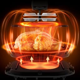 Moulinex Easy Fry Infrared EZ832HF0 – Airfryer XL - 7 L – Infra-Heat™ technologie – Kijkvenster — thumbnail 2