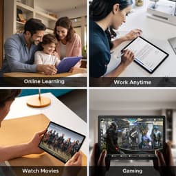 DOOGEE Tab G6+-Tablet-Android 15-11 inth FHD+ 90Hz- 4G LTE-32GB ROM+256GB ROM（2TB TF）-Unisoc T7280-8000mAh/18W-Dubbele luidsprekers-Widevine L1-Face ID-Zwart — thumbnail 5