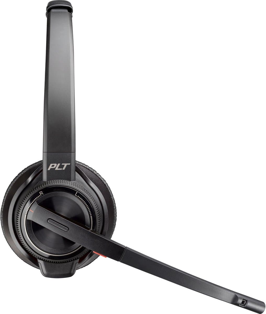 POLY Savi 8220 UC DECT 1880-1900 MHz USB-A Headset — afbeelding 1
