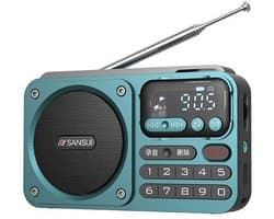 Crrynuo - F22 Bluetooth-Luidspreker - FM-Radio - Draagbaar - Blauw - Multifunctionele Kaart - USB - Externe Opname​