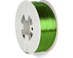 Verbatim 55064 3D Printer Filament PET-G 2.85mm 1Kg Groen Transparant