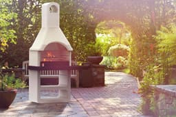 Sarom Fuoco - Betonnen barbecue - Maribor - Houtskool en hout - 114 x 64 x 212,5 cm — thumbnail 4