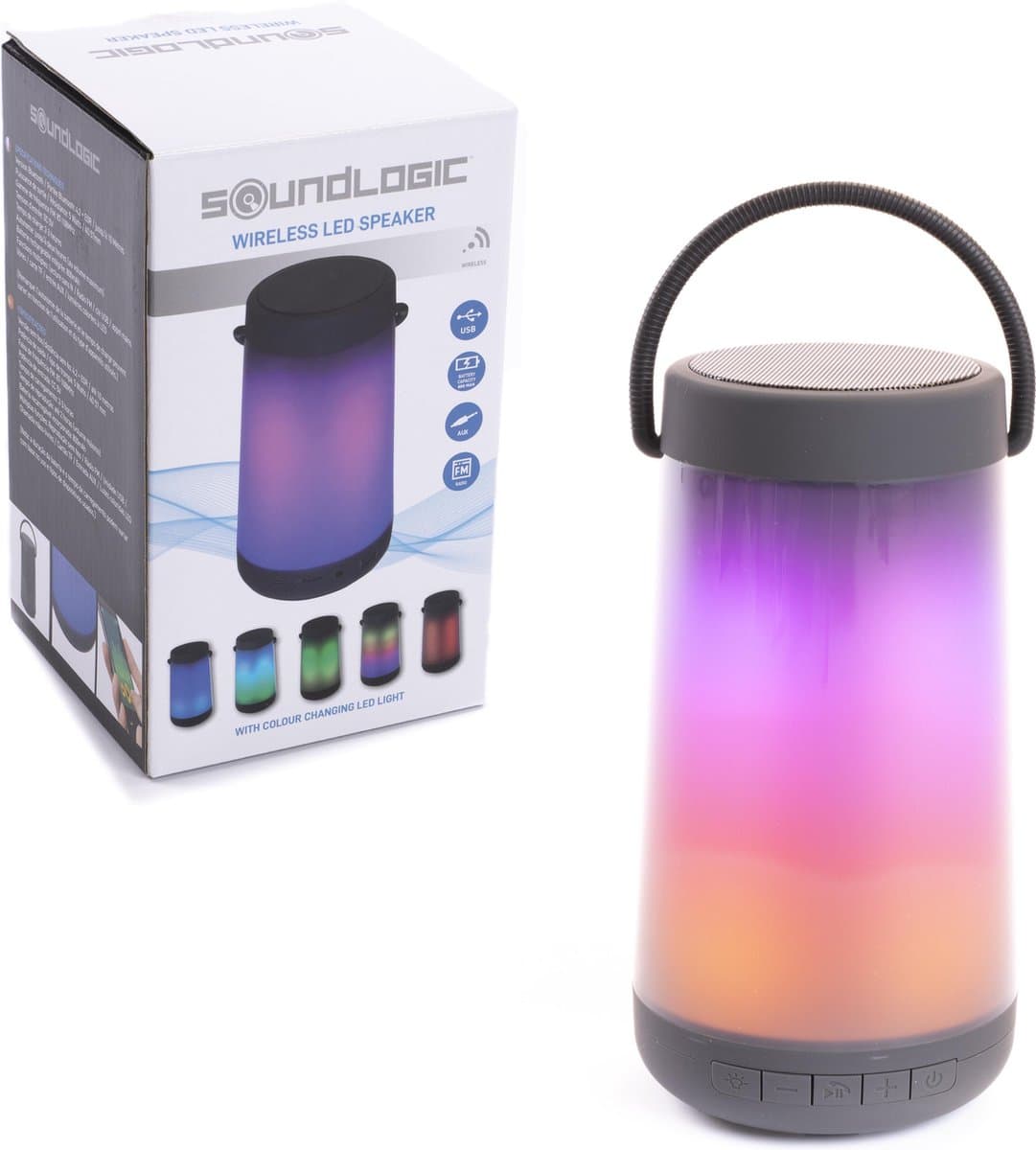 Soundlogic Draadloze Led Speaker — afbeelding 1