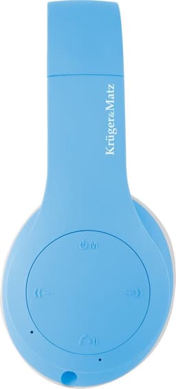 Krüger&Matz KM0656 - Draadloze bluetooth “Street” hoofdtelefoon voor kinderen, blauw — thumbnail 2