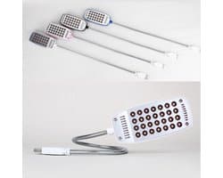 Flexibele USB LED LAMP met 28 LED'S-kampeer zaklamp -aansluiting op powerbank