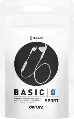 DEFUNC Basic Sport Headset Draadloos In-ear Sporten Bluetooth Wit — thumbnail 3