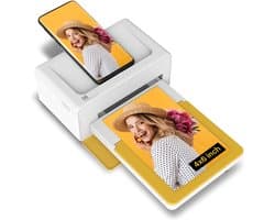 Kodak PD460 Photo Printer 10 x 15 cm - Bluetooth & Dock - White & Yellow