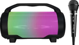 iDance CYCLONE400BK Karaoke Set - Bluetooth Party Speaker met Disco LED-Verlichting - Inclusief Microfoon — thumbnail 4
