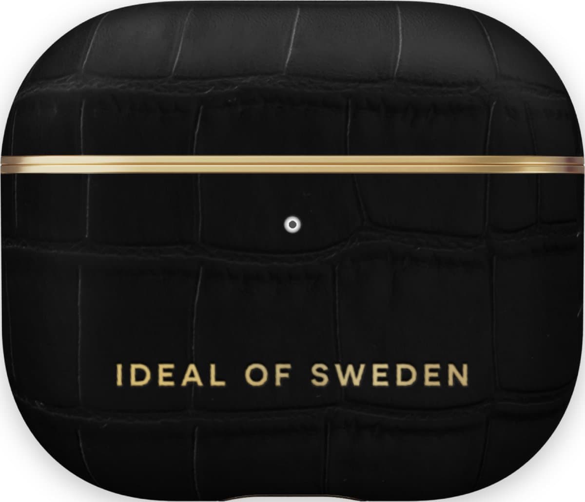 iDeal of Sweden AirPods Case PU Gen 3 Black Croco — afbeelding 1