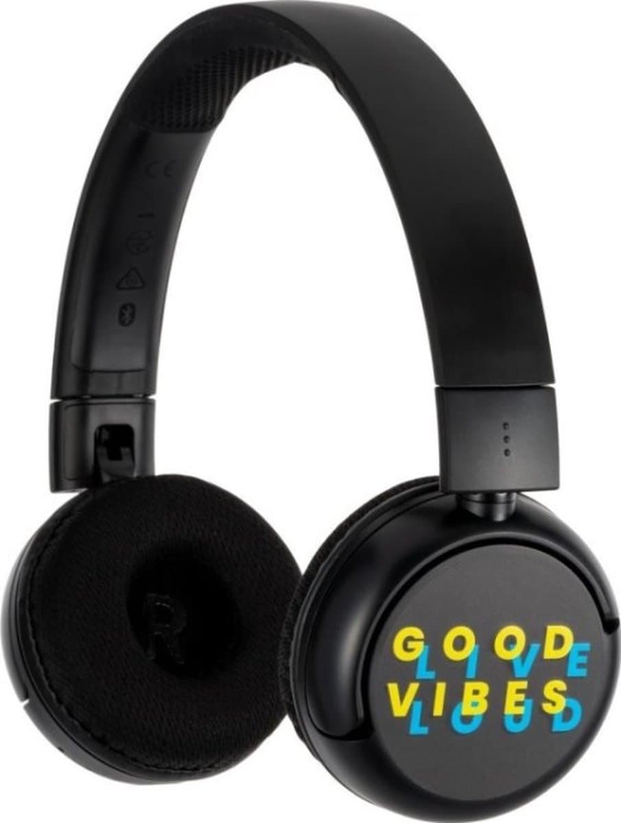 Buddyphones POP Tiener Hoofdtelefoon Bluetooth - Zwart — afbeelding 1