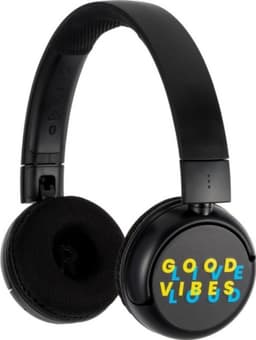 Buddyphones POP Tiener Hoofdtelefoon Bluetooth - Zwart — thumbnail 1