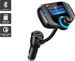 FM Transmitter Bluetooth - Autolader USB Oplader - Handsfree Bellen - MP3 - Auto Lader - Bluetooth Carkit - Muziek Streamen - Quick Charge 3.0 — thumbnail 4