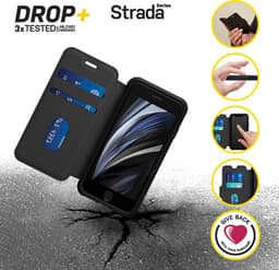 OtterBox Strada V2 - Geschikt voor Apple iPhone 7/8/SE (2020/2022) - Zwart — thumbnail 3