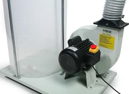 200 Stofafzuiginstallatie - 230 Volt 2500 M3 per uur. — thumbnail 2