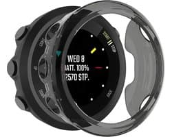 Case geschikt voor Garmin Forerunner 45 - Zwart - Siliconen