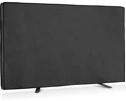 kwmobile tv hoes voor buiten - Compatibel met 55" TV - Outdoor beschermhoes voor televisie - In zwart