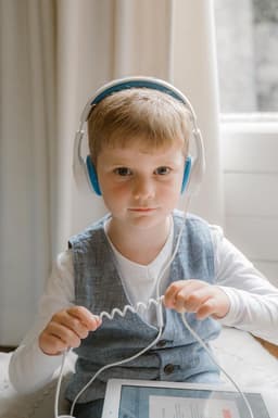 Clevy Hearsafe (Max 85 dB) - Koptelefoon voor kinderen met case - Blauw - Ontworpen voor de schoolklas - Kids Headphone - Headset — thumbnail 8