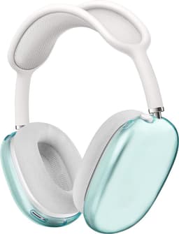 KELERINO. Siliconen Transparant Cover Case geschikt voor Airpods Max - Groen — thumbnail 1