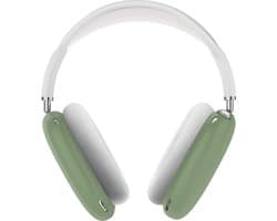 KELERINO. Siliconen Case geschikt voor AirPods Max - Accessoire - Groen
