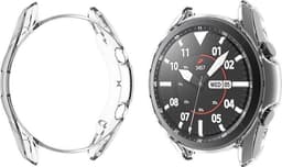DrPhone SGW TPU case - Extra Dun - Geschikt voor Samsung Galaxy Watch 3 / 45mm - Flexibele Bumper - Transparant — thumbnail 8