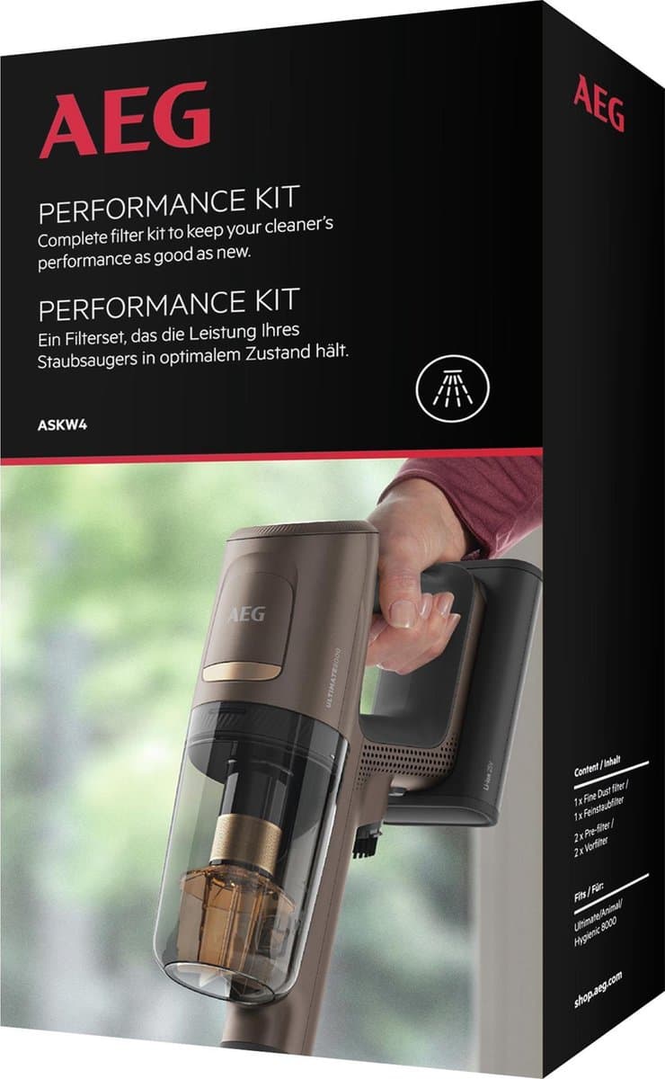 AEG ASKW4 - Performance Kit voor AP81 steelstofzuiger - Stofzuiger onderdelen — afbeelding 1