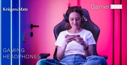 Krüger&Matz KM0658 - Krüger & Matz gaming hoofdtelefoon voor kinderen, pink — thumbnail 5