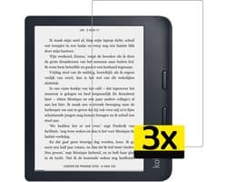 Screenprotector - Geschikt voor Kobo Libra 2 - 3 Stuks - Extra Sterk - Beschermglas - Gehard Glas - Tempered Glass - Screen Protector