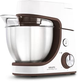 Krups KA51K1 - Keukenmachine - 1100W - 4,6L - Bruin/Wit — thumbnail 1