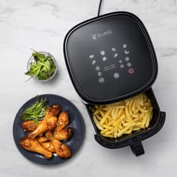 BluMill Digitale Airfryer - 8 Programma's - Timer - 5L - Te bedienen met Touch Screen of App — thumbnail 9