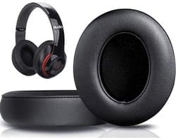 Lederen Set Oorkussens Geschikt Voor Beats Studio 2 en 3, Wired en Wireless , Vervangende Kussens Voor Hoofdtelefoon - 1 Paar