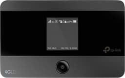 TP-Link M7350 - 4G (CAT4) Tragbarer WLAN-Router, MiFi, Farbbildschirm, 150Mbit/s, 2000mAh-Akku (8Std.), Verbindung von 10 Ger?ten gleichzeitig, einfache Konfiguration, Farbe Schwarz — thumbnail 1