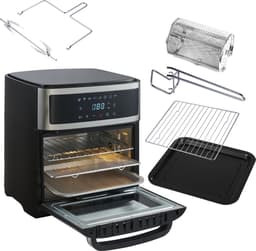 Adler AD 6309 Airfryer Oven - 13L XXL - 2500W - 8-in-1 Functies - Digitaal Touch Display - Inclusief Rotisserie en Accessoires - Zwart — thumbnail 3