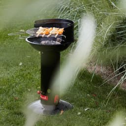 Barbecook Loewy 40 Houtskool Barbecue - Grilloppervlak Ø 40 cm - Met Quickstart Systeem - Zwart — thumbnail 2